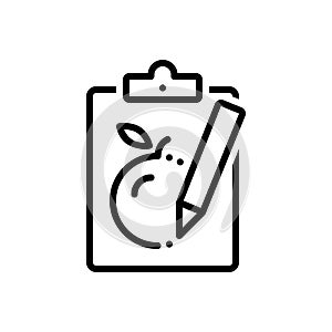 Black solid icon for Detailed, elaborate and specified