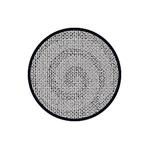 Abstract Circular Mesh Pattern