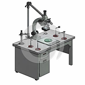 A scientific exploration platform under the microscope