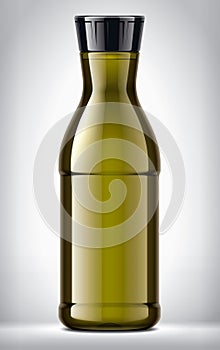 Plastic Bottle on background.