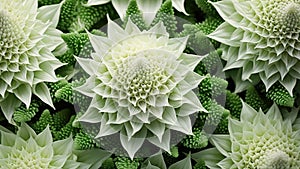 Detailed image of a cosmeceutical plants intricate