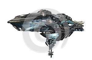 Detailed interstellar spaceship