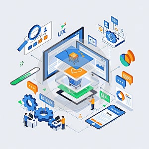 Digital E-commerce Development and UX Workflow