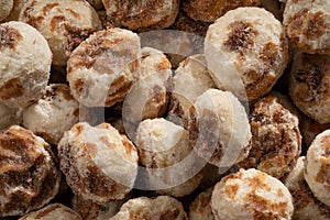 Close up shot of tigernuts photo