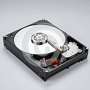 Open Hard Drive - Data Storage Technology