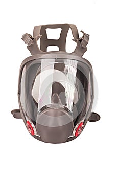 Safety gear showcased with mask and filter components for effective protection in various environments photo
