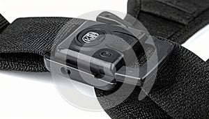 Quick-Release Buckle on a Black Nylon Strap