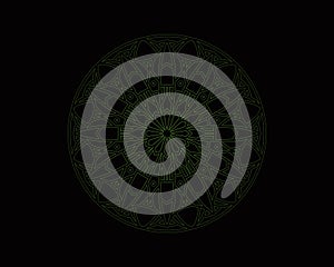 Detailed mandala  by fortythreee