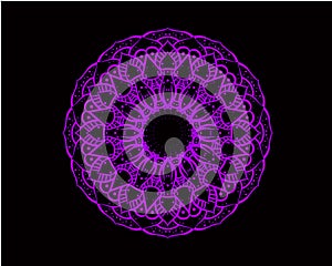 Detailed mandala  by fortythreee