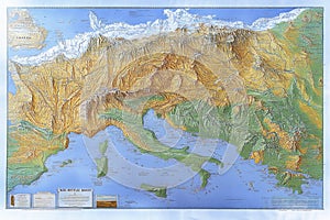 A detailed map of Byzantium, historical and educational, ancient theme