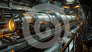 Inside a Futuristic Rocket Assembly Facility