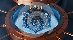Futuristic quantum computing core apparatus