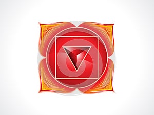 Detailed root chakra