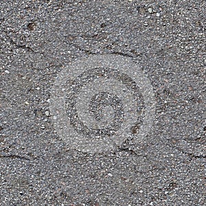 Detailed seamless texture of asphalt on a road in high resolution