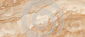 Detailed shot of a brown and beige marble texture resembling natural wood grain