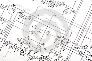 Detailed technical drawing