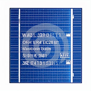 Technical Blueprint with Digital Data Grid