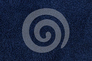 detailed texture of dark blue floor carpet