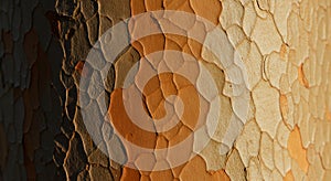 Detailed Tree Bark Texture with Natural Pattern and Warm Tones