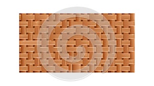 Red Brick Wall Texture Background, vector design Generative AI