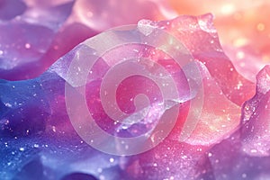 A detailed view of a cluster of ice cubes