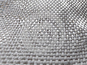 Detailed view of composite material, woven eglass material