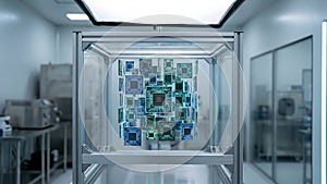 Microchip Manufacturing Facility