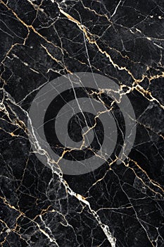Black marble texture background