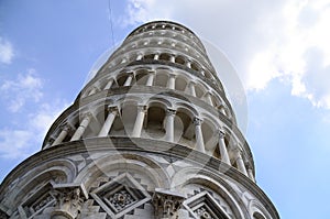 Detailed view from Leaning Tower of Pisa