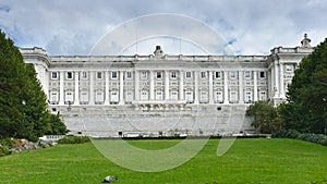 Detailed view of royal palace