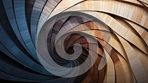 Close-Up of Spiral Shaped Object