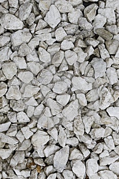 Detailed white rock ground texture