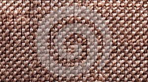 Detailed Woven Fabric Texture Background With Mesh Pattern