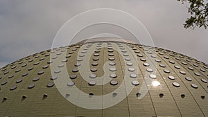 Detailof the Pavilhao Rosa Mota, Porto, Portugal