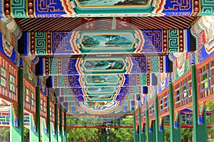 Details of the Alleyways in Zhongshan park,  Beijing