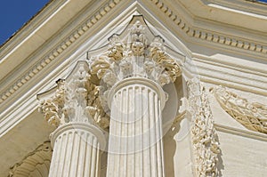 Details of ancient columns