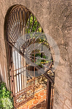 Details in architecture, Tlaquepaque in Sedona, Arizona