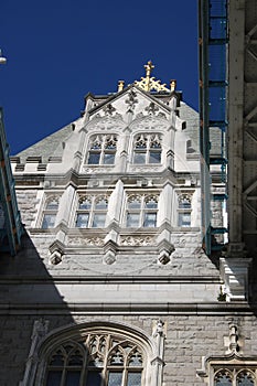 Details architecture Tower Bridge, London