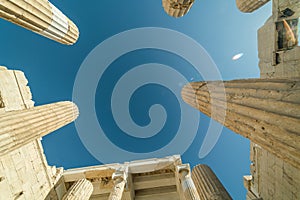 Datails at Parthenon Acropolis of Athens Archaeological Place photo
