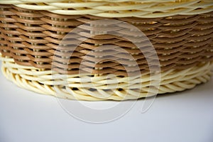 Details of the bamboo basket