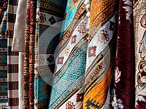 Details of Bosnian carpets