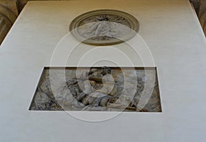 Details of The Branderburger Gate in Berlin