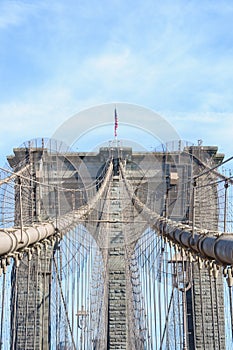 details of the brooklyn bridge