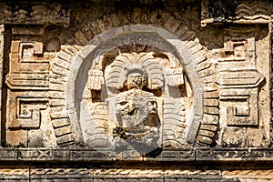 Details of Church Building in Chichen Itza - Yucatan, Mexico