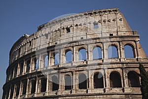 Details Colosseum Rome Italy