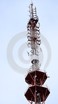 Details and construction of the city TV tower