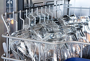 Details of a dishwasher photo