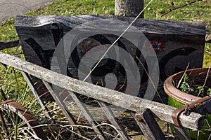 Details of eastern time at rural countryside in south germany