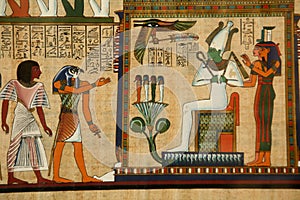 Details Egyptian hieroglyphs