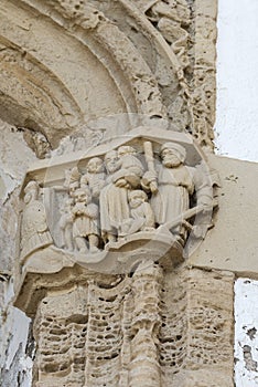 Details of the facade Museum Cau Ferrat